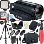 Canon VIXIA HF R82 Camcorder 3.8MP Full HD CMOS, 57x Advanced Zoom (Black) + 64GB SDXC Memory Card & Accessory Bundle