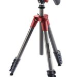 Manfrotto MKCOMPACTACN-RD Compact Action Tripod (Red)