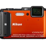 Nikon Coolpix AW130 Shock & Waterproof GPS Digital Camera (Orange) – International Version