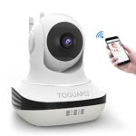 Wireless Security Camera, Toguard WiFi IP Camera with Two-way Audio, Night Vision, 720P Camera for Pet Baby Monitor, Remote Monitor with iOS, Android App – Cloud Service Available