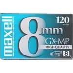 Maxell 8mm GX-MP 120 Videotapes (6-pack)