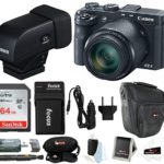 Canon PowerShot G3 X Digital Camera w/Electronic Viewfinder Bundle