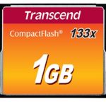 Transcend TS1GCF133 1GB 133x Compact Flash Card