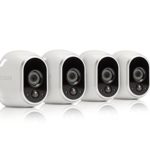 Arlo by NETGEAR Security System – 4 Wire-Free HD Cameras | Indoor/Outdoor | Night Vision (VMS3430), Works with Alexa