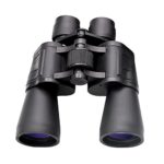 Holisouse 10×50 Binoculars for Adults Folding HD Powerful Compact Durable Clear Night Vision Waterproof Fogproof BAK4 FMC Blue Lens for Outdoor Hunting Bird Watching Travelling with Strap Carrying Bag