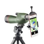 Gosky HD 15-45X60 Spotting Scope – Waterproof Scope for Target Shooting Bird Watching Animal Watching Hunting Archery Outdoor Activities with Tripod and phone Adapter