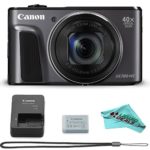 Canon PowerShot SX720 HS (Black), Liquid Deals Mirco-fiber Camera Cleaning Cloth