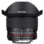 Samyang 12mm F2.8 Ultra Wide Fisheye Lens for Canon EOS EF DSLR Cameras – Full Frame Compatible