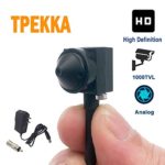 TPEKKA Mini Spy Hidden Camera HD 1000TVL Pinhole CCTV Security Camera Nanny Cam for Surveillance System FPV