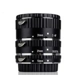 Autofocus Macro Extension Tube Set for Canon EF/ EF-S Lenses, Canon EOS DSLR Cameras 5D Mark II, 5D Mark III, 5D, 6D, 7D, 60D, 70D, 600D, 650D, 700D, 100D