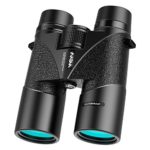 Binoculars for Adults, Compact Binoculars 10X42 Waterproof Ultra HD Image Fogproof Binoculars with BAK4 FMC Lens, Tripod Adaptable for Bird Watching, Hunting, Hiking, Concerts