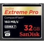 Sandisk 32 GB Extreme Pro CF 160MB/s High Speed UDMA7 Compact Flash Card