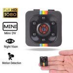 Mini Hidden Camera HD 720P/1080P Spy Nanny Cam Body Camera Video Recorder Homme Surveillance with Night Vision Motion Detection for Indoor and Outdoor