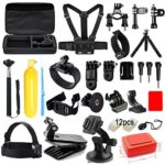 Soft Digits Accessories Kit for GoPro Hero 6 5 4 3+ Session Accessory Bundle Set for Action Camera SJ4000 SJ5000 SJ6000 Xiaomi Yi-Flotation Handle+Head Strap+Chest Strap