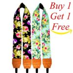Dupe Accessories 2 for 1 Camera Strap DSLR Camera Strap Universal Neck Strap, Floral, Unisex, Nikon, Canon, Sony, Olympus, Pentax
