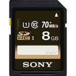 Sony 8GB Class 10 UHS-1 SDHC up to 70MB/s Memory Card (SF8UY2/TQ)