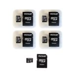 Patriot LX Series 16GB Micro SDHC – Class 10 UHS-I – 5 Pack (PSF16GMCSDHC5PK)