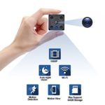 Mini Spy Camera,Wireless wifi Hidden Cameras 1080P HD Nanny Camera Video Recorder Indoor Hidden Surveillance Cam with Auto Night Vision for Home,Office Security