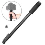 WAAO Professional Camera Aluminium Monopod, 67-Inch Lightweight Walking Trekking Sticks Flip Lock Travel Portable Monopod for DSLR Camera Camcorder Video Nikon Canon Sony