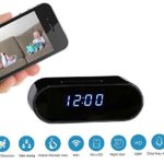 Clock Hidden Camera : Spy Camera – WiFi with Full HD 1080P – Motion Detection Activation Alarm – Night Vision – Home Security – (LATEST UPGRADED VERSION)