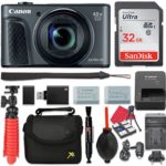 Canon PowerShot SX730 Digital Camera 40x Zoom Lens + 32GB SD + Spare Battery + Complete Accessory Bundle