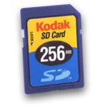 Kodak 256mb Premium Secure Digital SD Memord Card