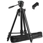 Ravelli APLT4 61″ Light Weight Aluminum Tripod With Bag Includes Universal Smartphone Mount