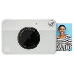 Kodak PRINTOMATIC Digital Instant Print Camera (Grey), Full Color Prints On ZINK 2×3″ Sticky-Backed Photo Paper – Print Memories Instantly