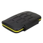 JJC MC-SD/SXS5 Water-Resistant Holder Storage Memory Card Case For 4PCS SecureDigital(SD) 1PCS SXS card