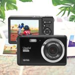 HD Mini Digital Camera with 3 Inch TFT LCD Display,Digital Point and Shoot Camera Video Camera (Black)