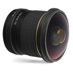 Oshiro 8mm f/3.5 LD UNC AL Wide Angle Fisheye Lens for Nikon D5, D4s, D4, D3x, Df, D810, D800, D750, D610, D500, D7500, D7200, D7100, D5600, D5500, D5300, D5200, D3400, D3300 Digital DSLR Cameras