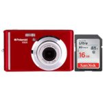 Polaroid iE826 Digital Camera, 18MP 8x Optical Zoom w/2.4″ Rear Display 16GB Bundle