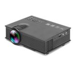 GAOAG Portable Projector, Mini Video Projector LED Full HD Video Projector HDMI, USB, SD, VGA/AV/TV +20% Brighter for Home Theater TV, Laptops, Games and iPhone/Android Smartphones