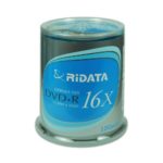 Ridata DVD+R 16x Ridata-S in 100-piece cake box (Discontinued by Manufacturer)