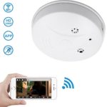 WiFi Hidden Camera Spy Camera Smoke Detector, DareTang HD 1080P Motion Detection Activated Mini Video Recorder Security Cameras for iPhone,Android and PC