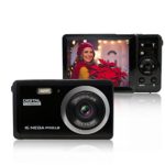 Mini Digital Camera with 3 Inch TFT LCD Display 8X Digital zoom Voice recorder, 20MP 1080P HD Digital Camcorder for Kids/Learner/ Seniors (Black)