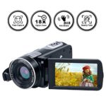 Video Camera Camcorder Full HD Digital Camera 1080p 24.0MP Night Vision Vlogging Camera 18X Digital Zoom With Remote Control