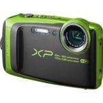Fujifilm 600019756 FinePix XP120 Shock & Waterproof Wi-Fi Digital Camera, Black/Lime Green