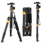 Tripod,Andoer 153cm/60inch Camera Tripod Aluminum Alloy Monopod Unipod with 360 Degree Ball Head Quick Release Plate for Canon Sony Nikon camera