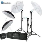 LimoStudio Photography Video Portrait Studio Daylight Umbrella Continuous Lighting Kit with Energy Saving Bulb, Photo Studio, AGG2332