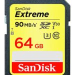 SanDisk Extreme 64GB SDXC UHS-I Card (SDSDXVE-064G-GNCIN) [Newest Version]