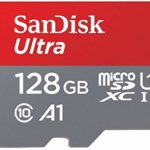 Sandisk Ultra 128GB Micro SDXC UHS-I Card with Adapter –  100MB/s U1 A1 – SDSQUAR-128G-GN6MA