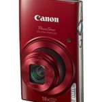 Canon PowerShot ELPH 190 Digital Camera w/10x Optical Zoom and Image Stabilization – Wi-Fi & NFC Enabled (Red)