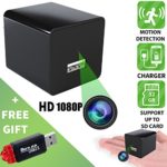 Spy Camera – Hidden Camera – Motion Detection – HD 1080P – Usb Hidden Camera – Surveillance Camera – Mini Spy Camera – Nanny Camera – Best Spy camera Charger – Hidden Camera Charger – IMPROVED 2018 v1