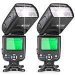 Neewer® Two i-TTL Flash Speedlite for Nikon DSLR Camera Such as D7200 D7100 D7000 D5200 D5100 D5000 D3000 D3100 D300 D700 D600 D90 D80 D70 D70S D60 D50(NW-562)