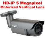 GW Security 5MP 2592 x 1920 Pixel 4X Optical Zoom H.265 Outdoor PoE 1920P Security IP Camera with 2.8-12mm Varifocal Motorized Zoom Len and Super Array LED up to 130FT IR Distance