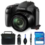 LUMIX FZ80 4K Point and Shoot Long Zoom Camera (DC-FZ80K) with 16 Gb Memory Card and other Basic Accessories