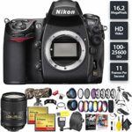 Nikon D700 SLR Digital Camera (Body Only) + 64GB Memory Card + Nikon 18-300mm Lens Telephoto Combo International Model