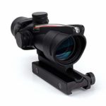 wipboten ACOG Rifle Scope 4×32 True Fiber Red Illuminated Crosshair BDC Gun Scopes