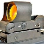 Ozark Armament Reflex Sight – Rail Mount Co-Witness with Large Sun Shade – Multiple Reticle System